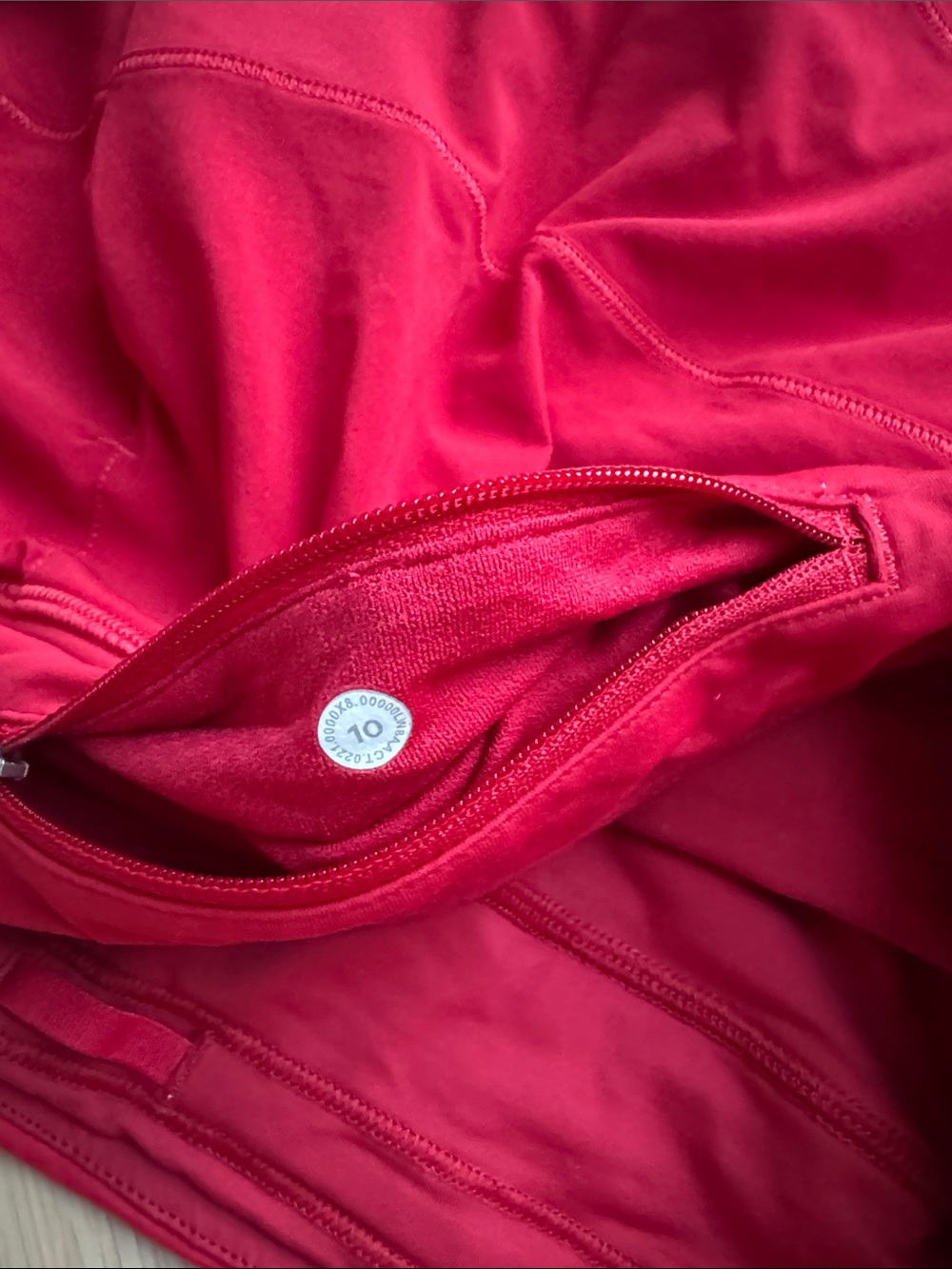 lululemon athletica Bright Red Skater Tennis Skort - Picture 4 of 5